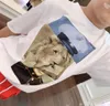 2020 New Kids Brand Fashion Fashion Lion Print White Tee para niños Cotton Cots260q8197648