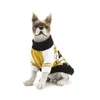 Hondenkleding huisdier rhombus gebreide truien kleine kleding jas product mode jas sweater kostuums jassen van poedel