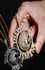 Micro Paved Zircon Necklace Pendant This Earth is Mine Gold Silver Plated Mens Hip Hop Jewelry Gift9136001