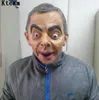 Komik Parti Cosplay MR Bean Mask Cos Cess İngiliz Komik Yıldız Canlı Performans Props Cadılar Bayramı Partisi Cosplay Yüz Maskesi İnsan 9568435