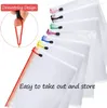 Storage Bags A3 A4 A5 Plastic Folder File Envelope Poly Stationery Waterproof Zipper PVC Organizer Bag Document Paper Office