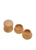 Nice Natural Wooden Herb Tobacco Grind Spice Miller Grinder Crusher Grinding Chopped Portable For Bong Smoking Tube Accessories DH6162614