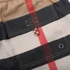 Summer Fashion Diseñador para hombres pantalones cortos de secado rápido de trajes de trajes de trajes de traje a cuadros Pantalones de playa de la playa impresa M-3XL A31