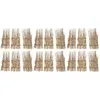 Ensemble de vaisselle 18 PCS La clôture décorations japonaises Bamboo Product Pographie Props Home Sushi Plate Mat