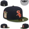 2023 Marque chaude en gros Unisexe Los Angeles Capes de baseball Bones Sports extérieurs décontractés pour hommes Chapeaux ajustés Full Ferme Close Design Size Caps A19