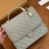 Дизайнерский рюкзак дизайнерский сумка CC Bag Luxury Bag Women Back Pack Классическая сумочка с бриллиантовыми полосками сумки для цепи