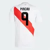Pérou Soccer Jerseys 2024 Home Away Copa Football Shirts Pizarro Farfan Cueva Eleccion Peruana Cuevas Solano Flores Cubillas Pineau Outdoor Apparel Men Kid Kit Kit