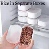 Opslagflessen Voedsel afgesloten scherper koelkast groente fruit container rijstverpakking doos thermostabiliteit keukenboxen
