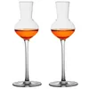 Wine Glasses 140ml Scotland Whisky Smelling Crystal Cup Whiskey Scent Brandy Snifter Tulip Aroma Professional Tasting Glass
