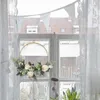 Dekoracyjne kwiaty Mother's Day Wreńce Retro Rose Symulacja Kute Home Nowoczesne wieńce na przednie drzwi zima