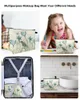 Cosmetic Bags Rustic Vintage Tulip Flower Bird Makeup Bag Pouch Travel Essentials Women Toilet Organizer Storage Pencil Case