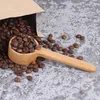 Кофе Scoops натуральная деревянная ложка творческая бобовая порошок измерение для выпечки