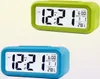 Zegarki biurka Zegarki alarmowe duży wyświetlacz z kalendarzem do domowego biura drzemki elektroniczne dzieci LED Digior zegar cyfrowy