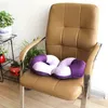 Poduszka krzesło lateksowe granulki siedzisko podróżne krótka pluszowa mieszanka tkaniny kolor składany mata biuro samochód domowy