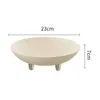 Kitchen Storage Fruit Plate Bowl Stable Salad Desert Plates Dessert Cake Candy Tray For Appetizer Cupcake Parties Table