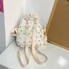 Mochila para mujeres estudiantes de primaria estilo coreano bagst estampados niñas pequeñas mini mochilas escolares bolsa