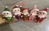 Red Green Christmas Criano de Baby Dolls com braços móveis Acessórios para casas de boneca de bonecas Toy dos elfos para crianças2394631