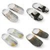 Gai Men Femmes Outdoor Womens Designer Sandals Summer plage Colorful Slides Grey Indoor Slide Fashion Slipper Taille 36-45 A19-3