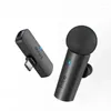 Microphones Fifine Wireless Lavalier Enregistrement Microphone Type-C Mini micro pour téléphone mobile / tablette / ordinateur portable Streams en direct / vlog / interview-m6