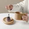 Canecas canecas de cerâmica caneca gordinha de café fofo xícara de chá de bonde