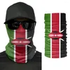 Écharbes 2024 Kenya Flag Swarf Necy Face Mask Unisexe Fashion Warmer plus fous Bandana Headswear Cycling Randonnée
