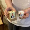 Vino di vino giapponese cucciolo minimalista tazza di vetro di nicchia a beche di liquore di grande capacità di succo regalo per bevande regalo