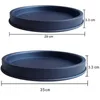 Storage Boxes Nordic Simple Round Tray Wrought Iron Thickened Chassis Cosmetics Jewelry Home Ornaments