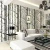 Wallpapers LXAF Modern Roll Pearly Rustic Forest Woods Bedroom Living Room Wall Paper Home Decor