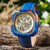 Polshorloges 2024 Top Luxry Bobobird Men's Automatische mechanische horloge Handgemaakte houten bezel Fashion pols voor herencadeau