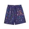 Graffitis shorts shorts shorts shorts shorts de département shorts masculins créateurs de mode pantalon pantalon surse