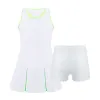 Shorts 2 pezzi per bambini Summer Sport Sport Running Gym Tennis Badminton Abito senza maniche Abito sportivo sport e pantaloncini