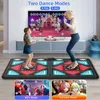 Dance Mat Game per TV / PC Motion Sensing Game Sport Family Sport con controller wireless Handler per bambini adulti non slip yoga pad 240422