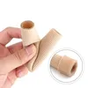 Foot Care Silicone Toe Cover Fabric Gel Bandage Protection Pain Relief Tube Toe Separator Finger Protector