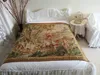 Tapestries 5.7'x5.5 '(173x167cm) lana fatta a mano Aubusson Tapestry Gobelin Wall Appeding Paintings