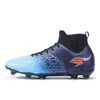 High Top TF Football Boots Men's Anti Slip Soccer Cleats Youth Professional AG Training Shoes for Children