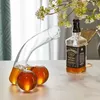 650ml High Quality Creative Penis Shape Decanter Wine Juice Glass Cup Whisky Champagne Brandy Funny Cocktail Mug Bar Night Show 240407