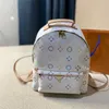 Mulheres Luxurys Designers Backpacks Tote Vintage Tri-Color Padrão bolsas de compras de couro Bolsa de mochila ao ar livre de luxo 25cm