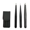 3st/Set Professional Eyebrow Pincezers Eyebrow Hair Removal Clip Makeup Set Eyelash Extension Eyelash Pickar Skönhet