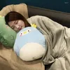 Blankets Coral Velvet Cartoon Office Throw Pillow Comforter Dual-Use 2-In-1 Back Cushion Inside Car Multifunctional Nap Blanket