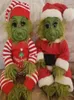 Lalka urocze Boże Narodzenie 20 cm Grinch Baby Pchana PSH For Kids Home Dekoracja na świątecznych prezentach Navidad Decor9646154