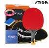 Stiga Professional Carbon 6 Stars Rakiet tenisowy do ofensywnych rakiet sportowy Ping Pong Raquete w 240401