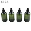 Liquid Soap Dispenser 4pcs Spray Bottles Reusable Hand Pump Bottle 500ml Waterproof Lotion For Bathroom Shampoo Shower Gel