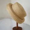 Boinas 2024 bonito sombrero de moda vintage de paja