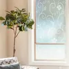 Adesivi per finestre impermeabili in PVC in vetro smerigliato per la privacy pellicola camera da letto camera da letto casa decorazione decorativa decorazione