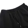 Mäns shorts trosor casual män fitness gym jogging andningsbar dragkammare elastisk lätt lös polyester snabbt torrt