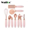 Запекать инструменты Walfos 7pcs Теплостойкие из нержавеющих сталей набор посуды для приготовления пищи набор