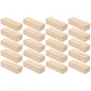 Frames 20pcs Notes de clip porteurs de cartes de visite Carters Breatting Stands for Table Decor