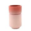 Vases Tingke moderne moderne de marteau minimaliste motif en céramique cylindrique vase nordique décoration de maison arrangement floral ornements d'art