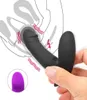 Massagers Silikonvibrator Vaginalmassage Wearable Dildo Erwachsene Sexspielzeug für Frauen Masturbator G Spot Clitoris Stimulator46240529