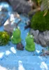 10pcs Mini Blue Eyes Frosch Terrarium Figuren Fairy Garden Miniaturen Miniaturas Para Mini Jardins Harz Bonsai Home Decor7905682